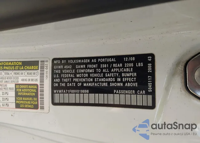 WVWFA71F69V019896: 43124396