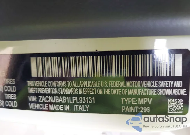 ZACNJBAB1LPL93131: 43124537