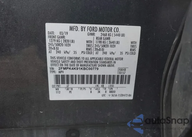 2FMPK4K91KBC00779: 43124597