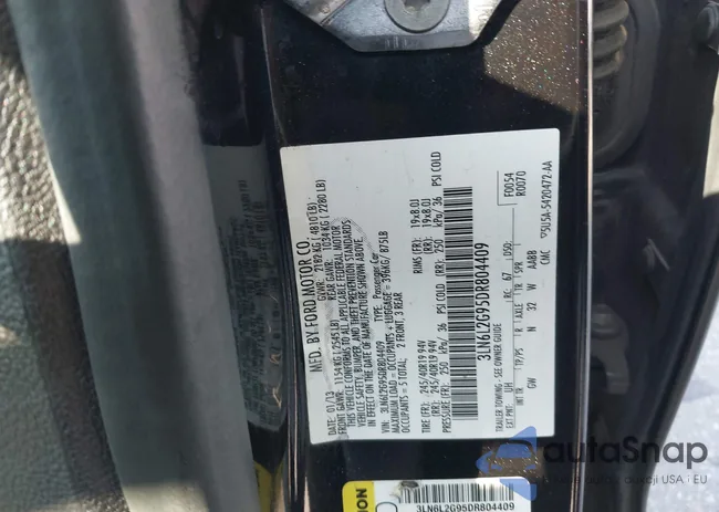 3LN6L2G95DR804409: 43123939