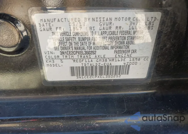 3N1CE2CPXEL350252: 43123978