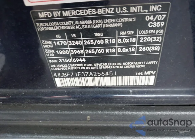 4JGBF71E37A256451: 43125076