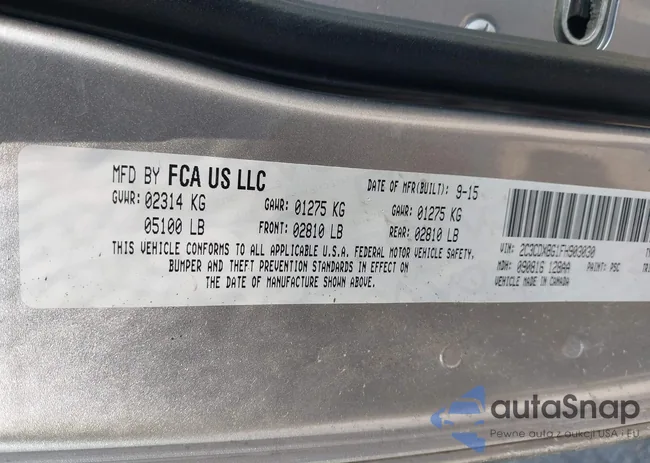 2HGFG12606H500341: 43125156