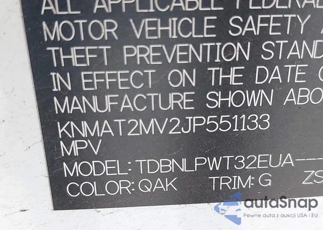 KNMAT2MV2JP551133: 43125165