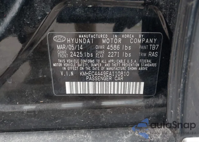 KMHEC4A49EA110810: 43125537