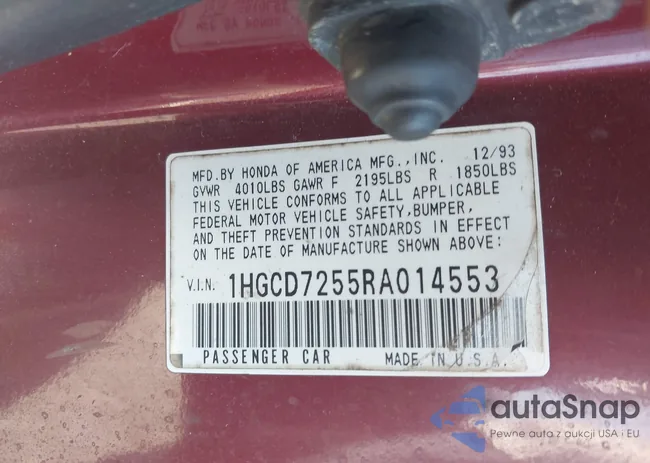 1HGCD7255RA014553: 43124810