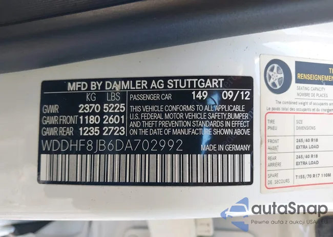 WDDHF8JB6DA702992: 43124948