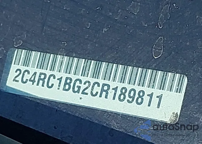 2C4RC1BG2CR189811: 43125050
