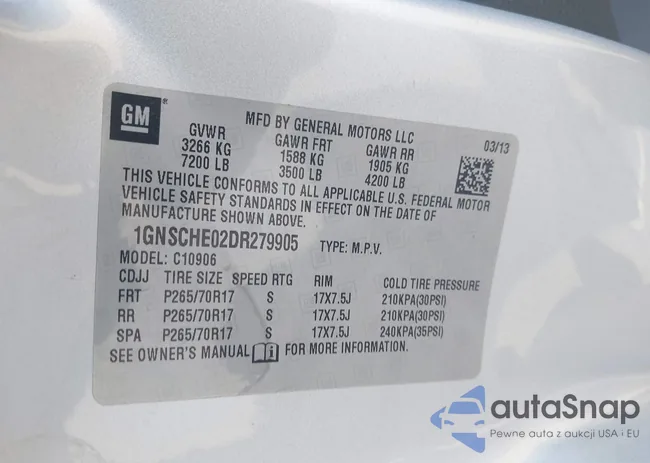 1GNSCHE02DR279905: 43126475