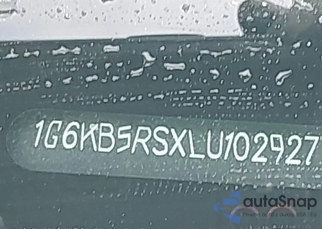 1G6KB5RSXLU102927: 43125754