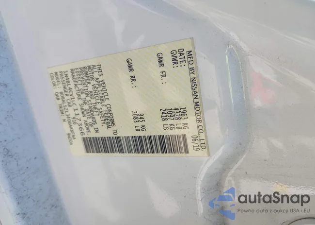 1N4BL4CV1LC117366: 43126062