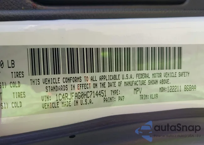 1C4RJFAG0HC714451: 43127236