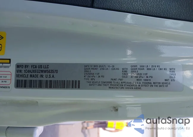 1C4HJXEG2MW563570: 43127317