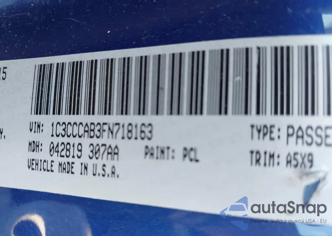 1C3CCCAB3FN718163: 43127417