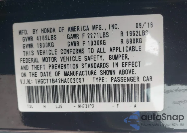 1HGCT1B42HA002057: 43127551