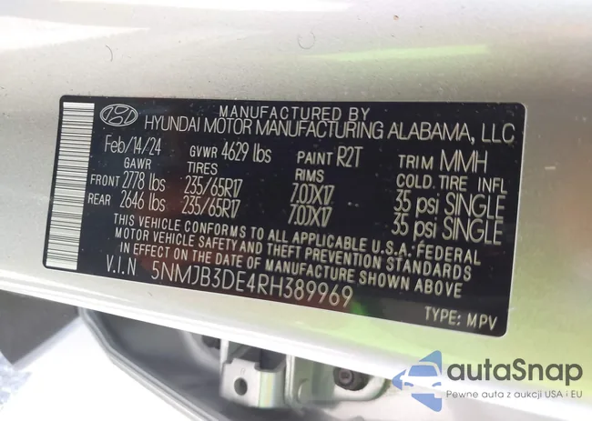 5NMJB3DE4RH389969: 43127560