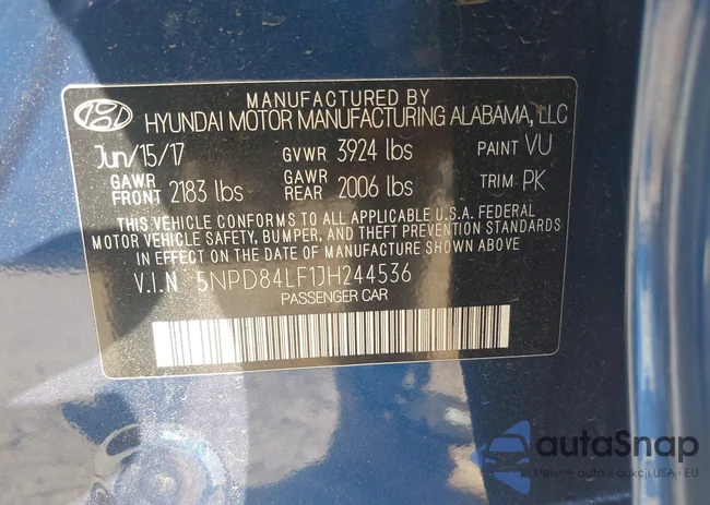 5NPD84LF1JH244536: 43128399