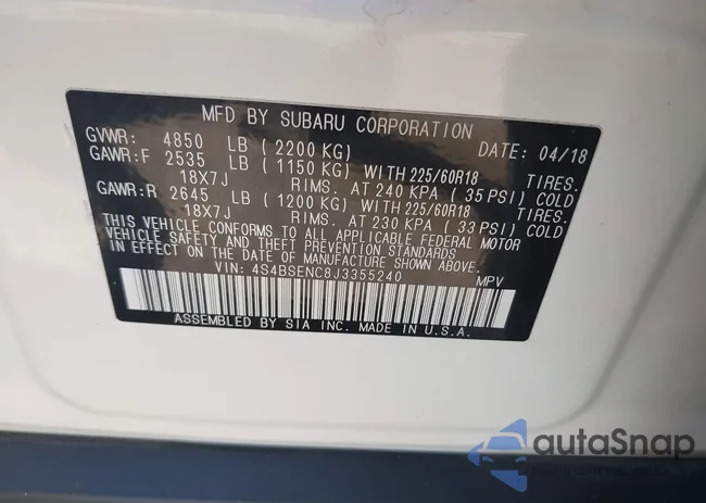 4S4BSENC8J3355240: 43128445