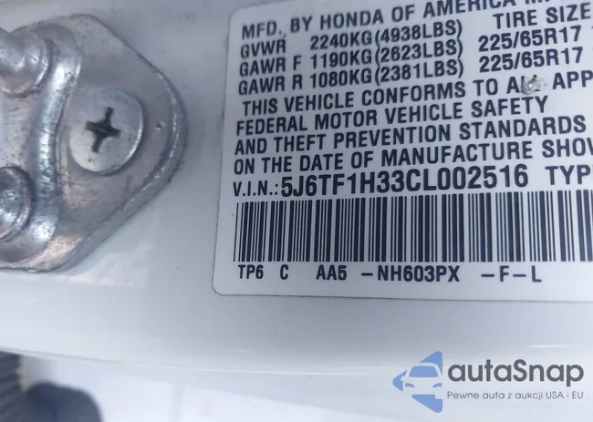 5J6TF1H33CL002516: 43128534