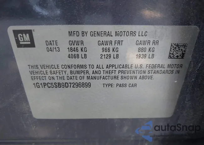 1G1PC5SB9D7296899: 43127910