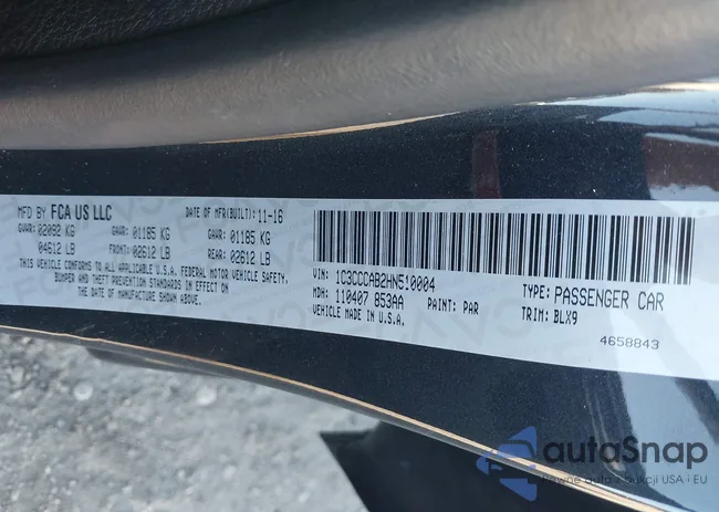 1C3CCCAB2HN510004: 43127933