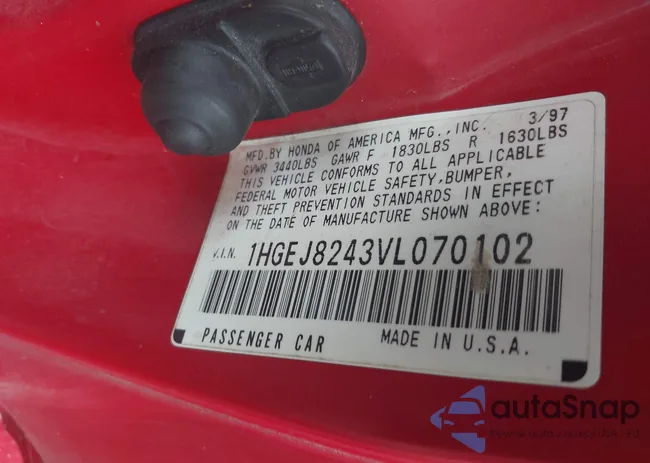 1HGEJ8243VL070102: 43129121