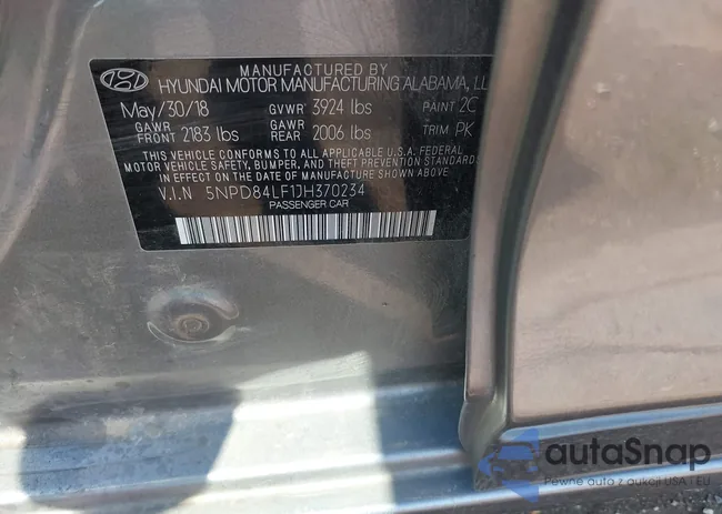 5NPD84LF1JH370234: 43129274