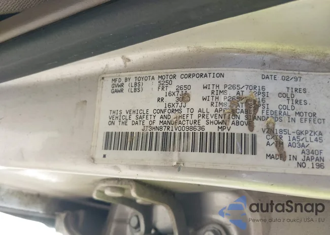 JT3HN87R1V0098636: 43128708