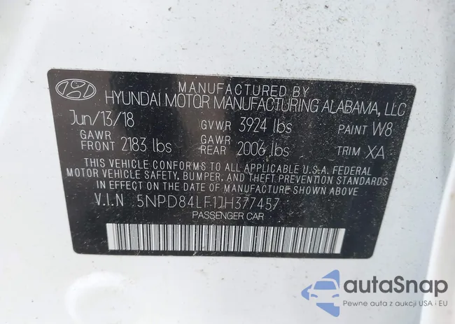 5NPD84LF1JH377457: 43128794