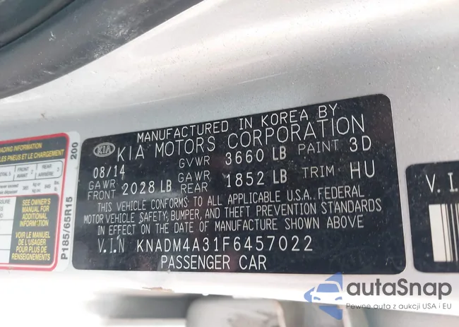 KNADM4A31F6457022: 43128812