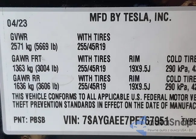 7SAYGAEE7PF767951: 43128878