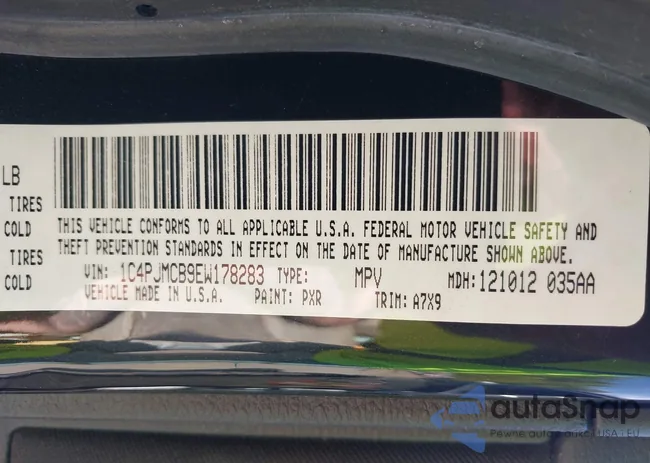 1C4PJMCB9EW178283: 43129023