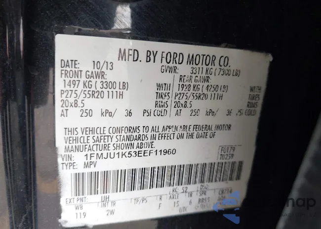 1FMJU1K53EEF11960: 43129033