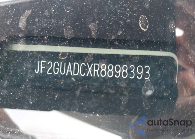 JF2GUADCXR8898393: 43129041