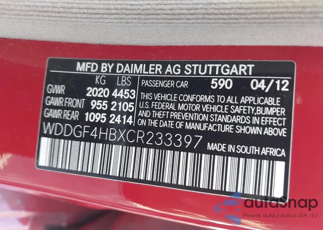 WDDGF4HBXCR233397: 43130198