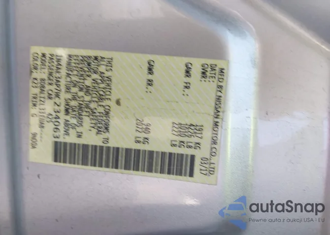 1N4AL3AP7HC234063: 43130609