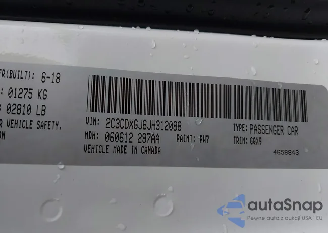 2C3CDXGJ6JH312088: 43129801