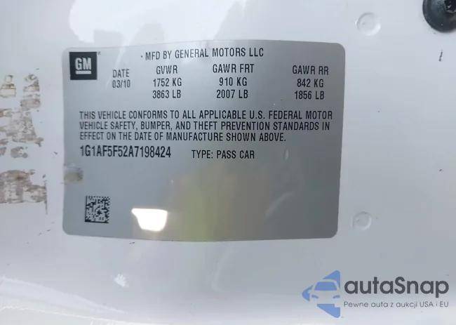 1G1AF5F52A7198424: 43129818