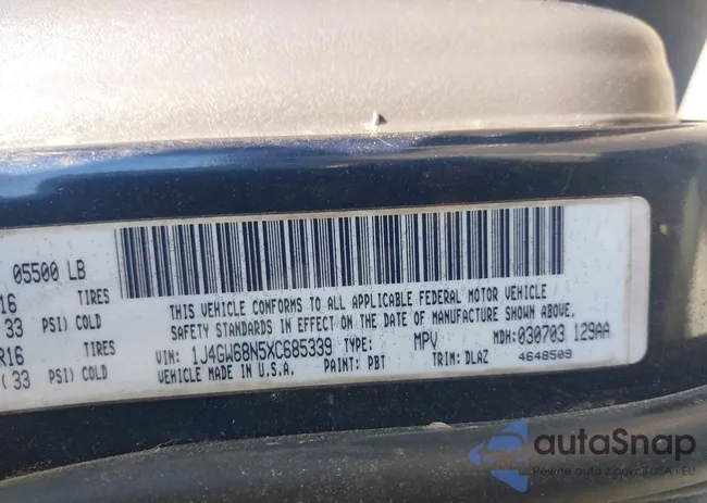 1J4GW68N5XC685339: 43129934