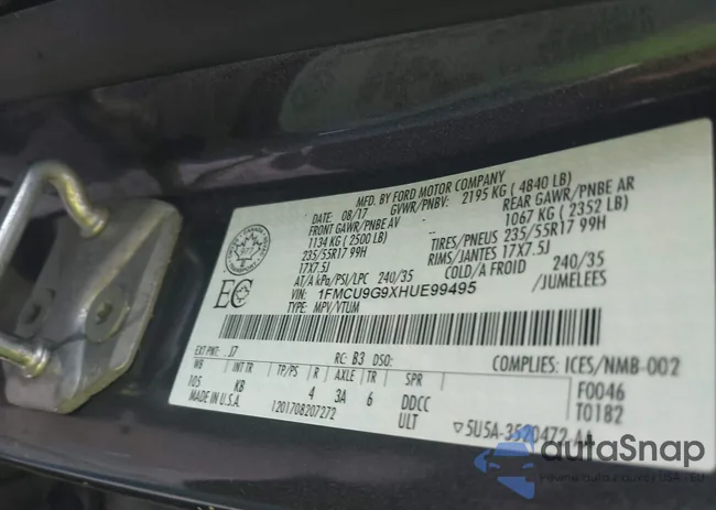 1FMCU9G9XHUE99495: 43130048