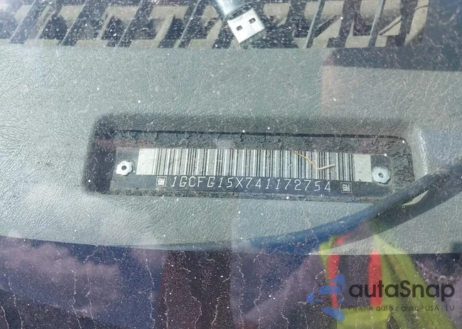 1GCFG15X741172754: 43131182