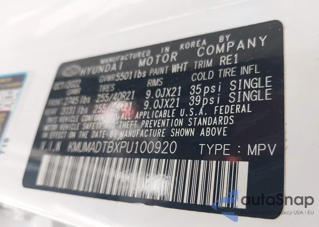 KMUMADTBXPU100920: 43131584