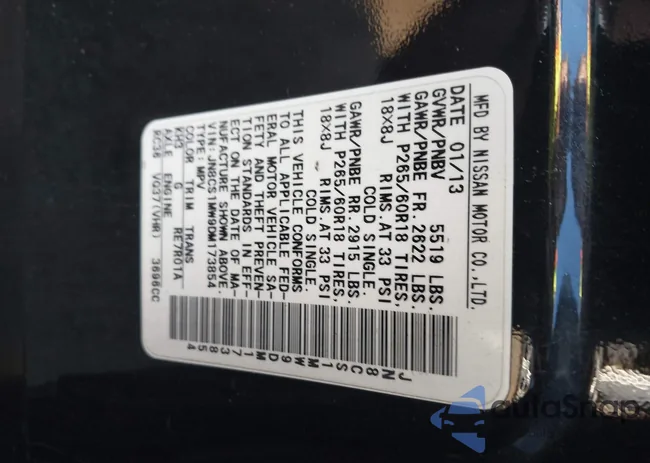 JN8CS1MW9DM173854: 43130752