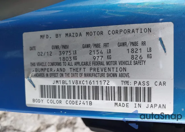 JM1BL1V8XC1611172: 43132505