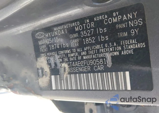 KMHCT4AE2FU905813: 43132617