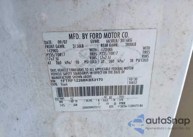 1FTRF12268KB53170: 43131694