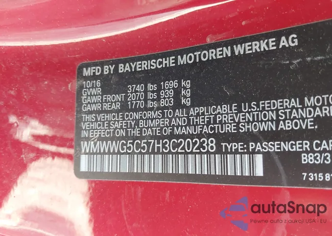 WMWWG5C57H3C20238: 43133658