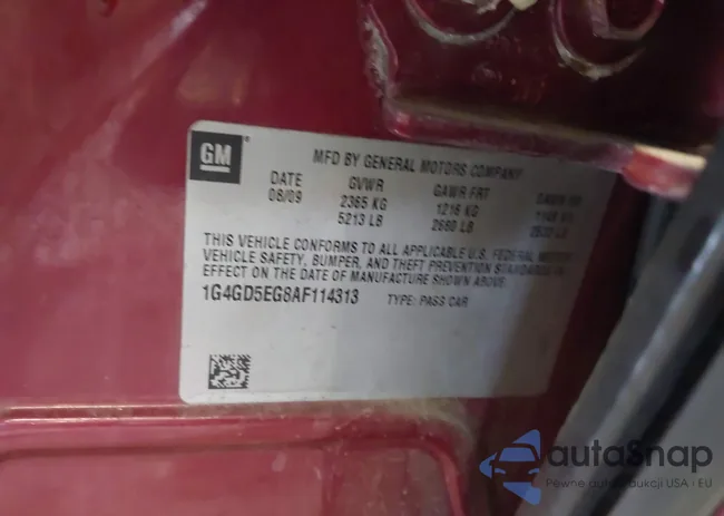 1G4GD5EG8AF114313: 43134630