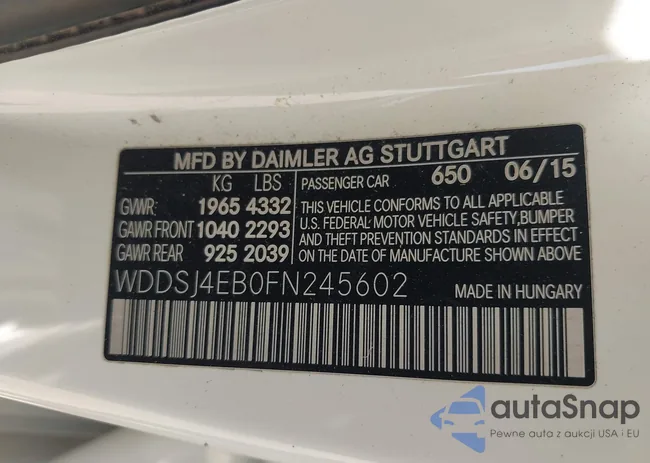 WDDSJ4EB0FN245602: 43133793