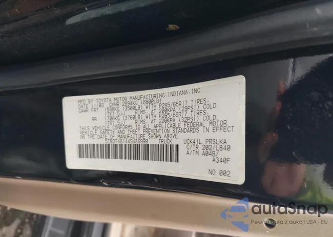 5TBDT48144S436990: 43135360